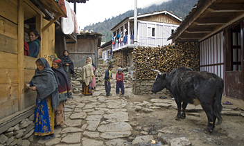 Annapurna Trek, Chame - by Henk