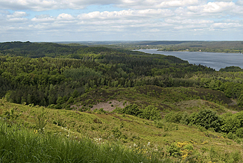 Himmelbjerget and Julsø Lake