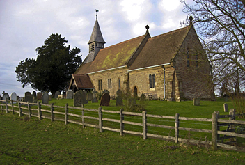 Heart of England Way, Preston Bagot church